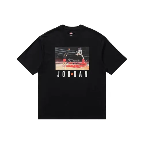 Jordan Brand×UNDEFEATED T-Shirt US Version Men's Black