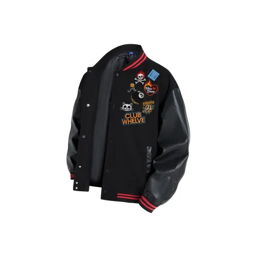 WHELVE Унисекс Бейсбольные Джерси