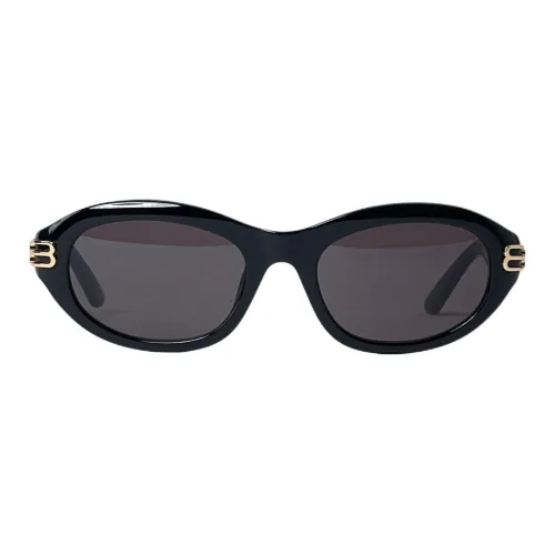 Balenciaga Технология Смесь Ткань Кошачий глаз Солнцезащитные очки Женские Черный