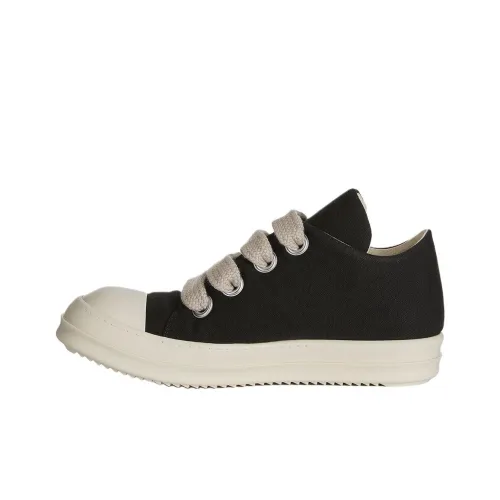 Rick Owens DRKSHDW Hollywood Jumbo Low Топ Скейтборд Кроссовки Мужские Черные