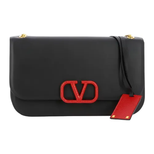 Valentino Garavani Сумка через плечо из коровьей кожи Женская Черная