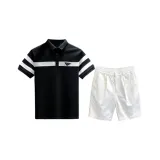 Чёрный верх, белый низ