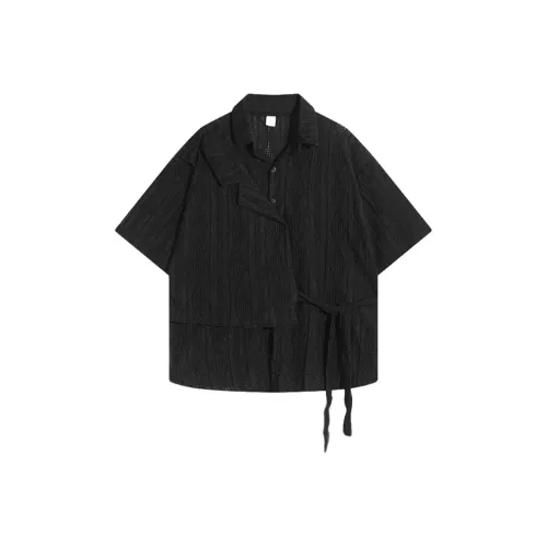 RVANGUARD Черная Унисекс Рубашка