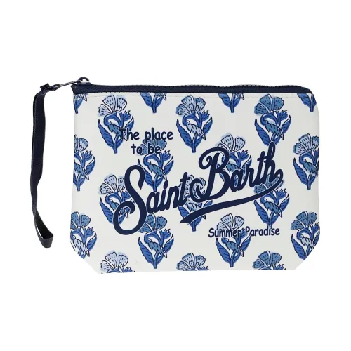MC2 SAINT BARTHELEMY Neoprene Clutch Женская Белый и Синий