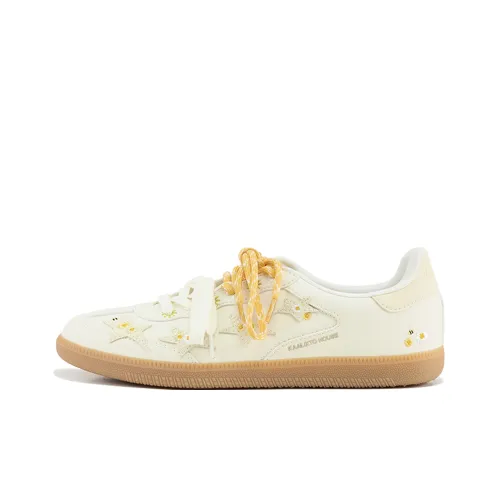 KAALIXTO Немецкие армейские кроссовки Low Top Custard Unisex