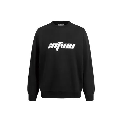 IN TWO Свитшот с круглым вырезом Унисекс