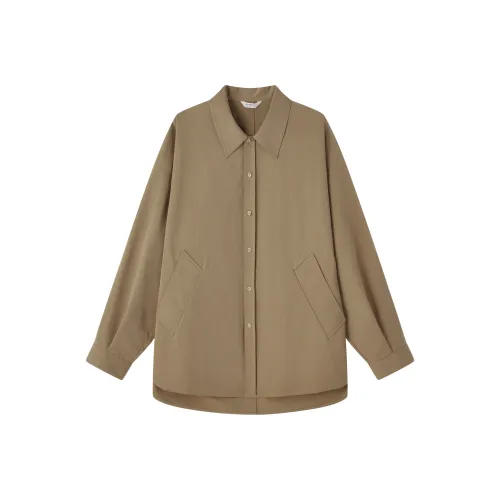 RIVER STONE Хаки Унисекс Тренч