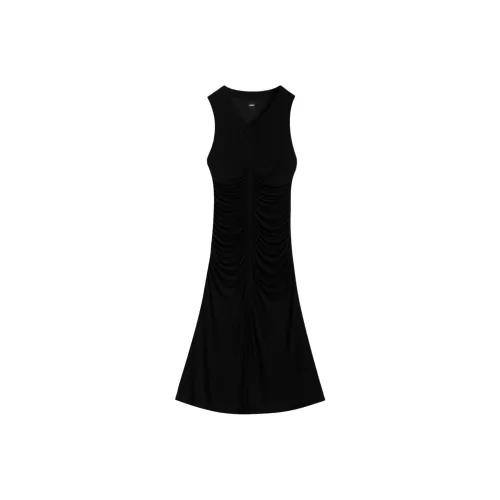Hugo Boss Черные Женские Платья без Рукавов