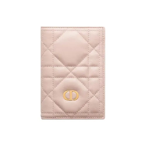 DIOR Miss Caro Sheepskin Passport HOLDER Женские Pink