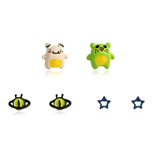 DVNRR Сплав Серьги-гвоздики Женские