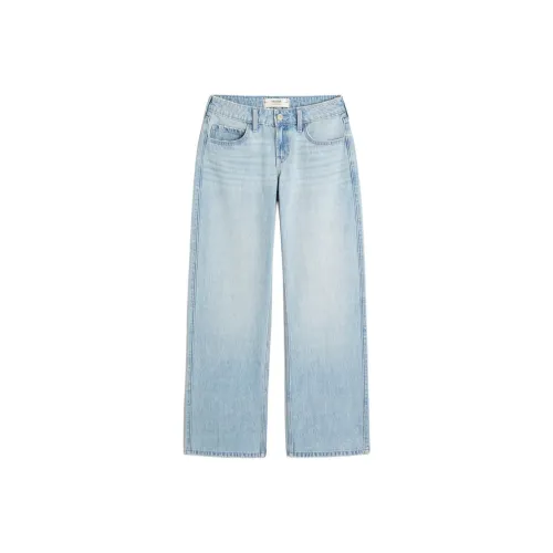 Hollister Blue Women's Jeans Hollister Синий Женские Джинсы