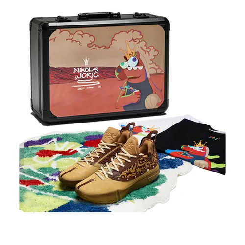 361° Joker 1 GT Амортизация Износостойкий Низкий Топ Баскетбольные Кроссовки Мужские Кофейно-Коричневый