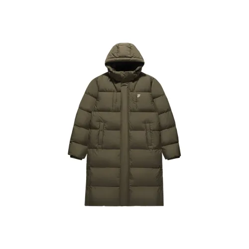 FILA FUSION Пуховик Унисекс Белка Каштановый