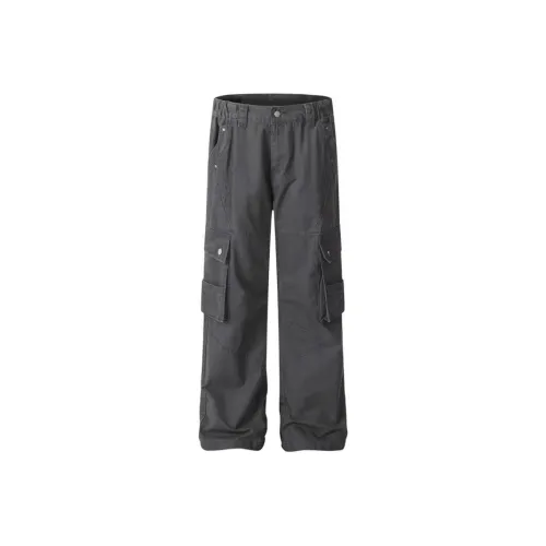 BLACK AT Унисекс Карго Брюки