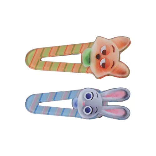 Disney Zootopia Series Акриловые заколки для волос Женские