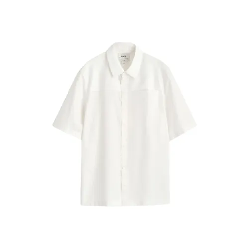 COS Белые Мужские Рубашки