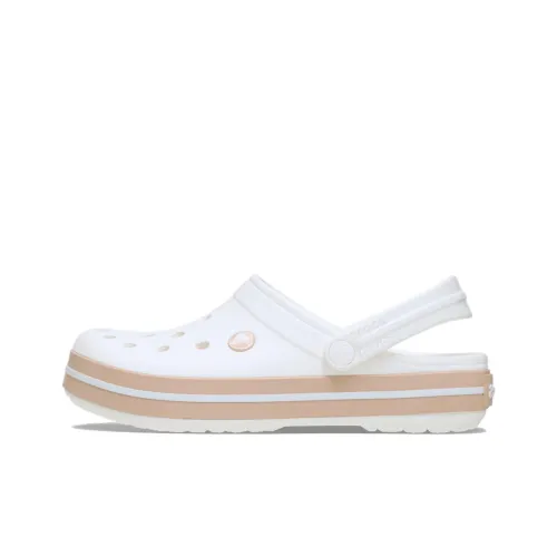 Crocs Crocband Sabo Унисекс Белый Умбра