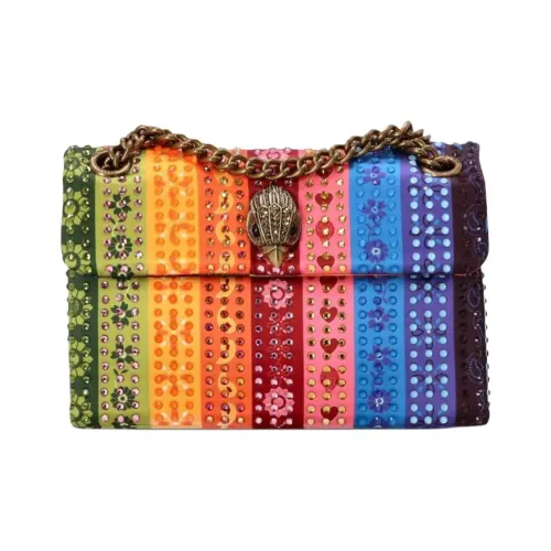 Kurt Geiger London Сумка через плечо из ткани женская многоцветная