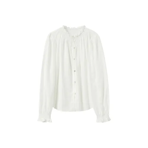 3COLOUR Pearl White Women's Shirts