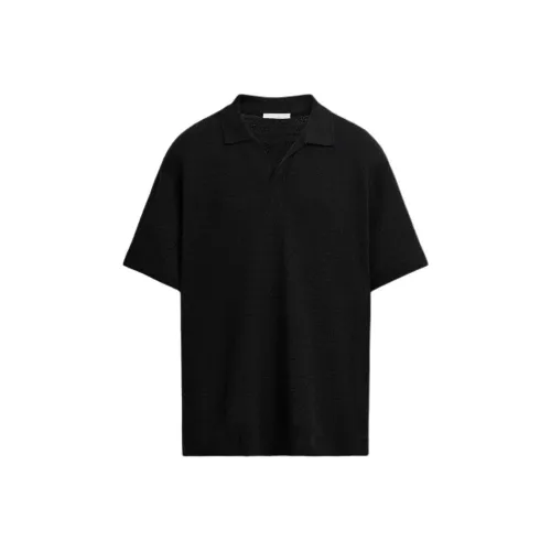 ZARA Мужская черная поло