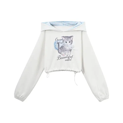 SNBL Белый Женский Свитшот