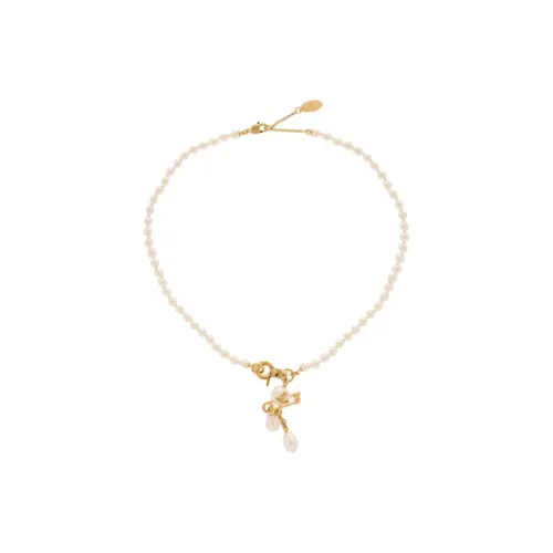 Вивьен Вествуд Brass Necklaces Женские Белые