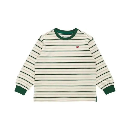 New Balance совместный бренд Сливочный KIDS T Рубашки