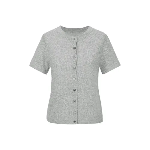 URBAN REVIVO Светло-серый Женский Трикотаж