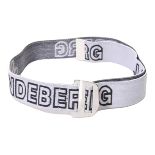 J.Lindeberg Полиэстер Ремень Мужской Белый