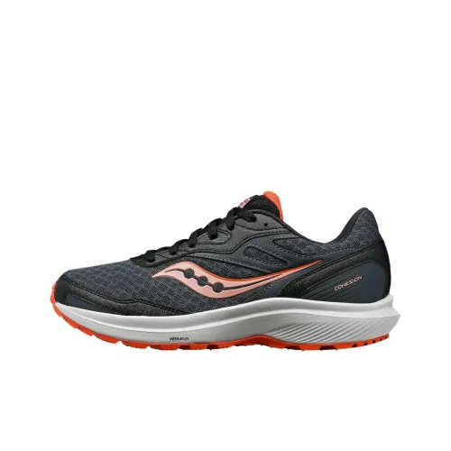 Saucony Cohesion TR Cohesion 16 Беговые кроссовки Женские Черный Оранжевый
