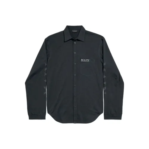 Balenciaga Рубашка Стандартного Кроя Мужская