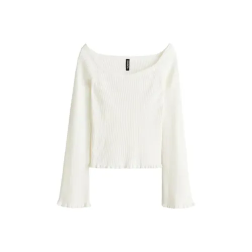 H&M Белый Женский Трикотаж
