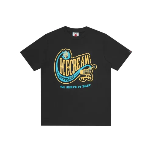 Мороженое Черное Унисекс T-рубашки