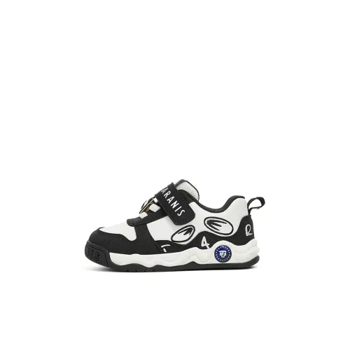 TARANIS Резистентная обувь для малышей черного и белого цвета для младенцев и малышей