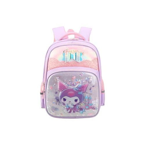 Sanrio Polyester Backpack Standard Baby Purple Kuromi