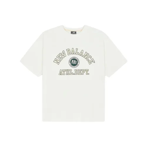 New Balance совместная линейка Кремовая Унисекс T-рубашка