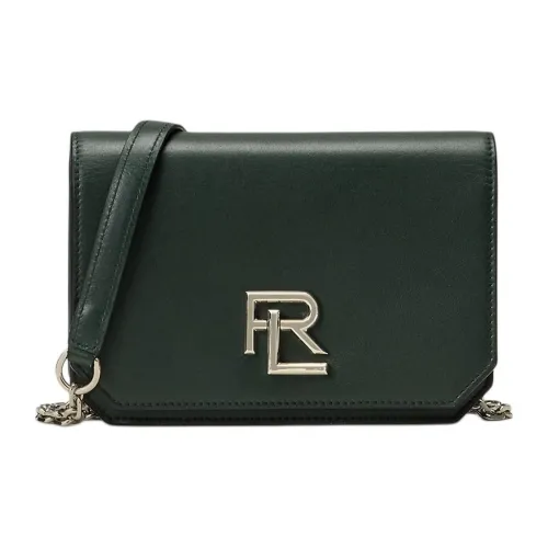 Ralph Lauren RL 888 Телячья кожа Сумка через плечо Мини Женская Королевский Зеленый