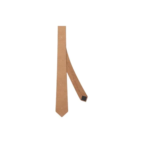 FENDI ГалстукГалстук Из Шелка Коричневого Цвета