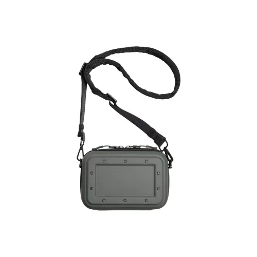 ZARA Crossbody Bag Khaki Green Men's