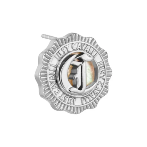 Roberto Cavalli Серьги из лата Женские Серебряные