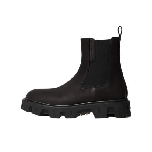 Moncler PEAK Urban 22cm Chelsea 4CM Men's Black