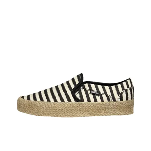 Vans Asher Canvas Shoes Women's Black Beige