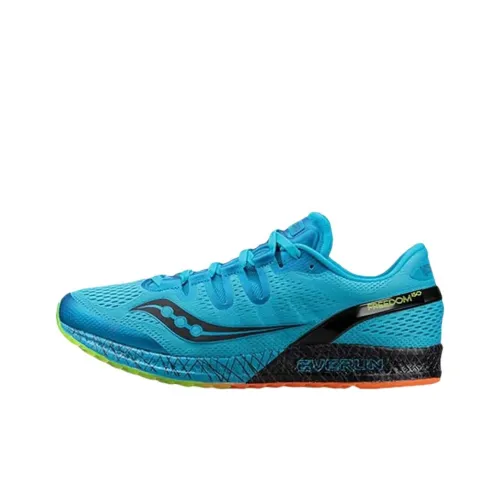 Saucony Freedom Iso Freedom Беговые кроссовки Мужской Синий