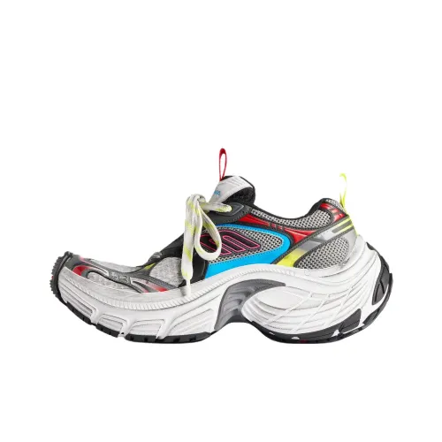 Balenciaga 6XL Low Топ Толстая подошва Кроссовки Мужские Белые