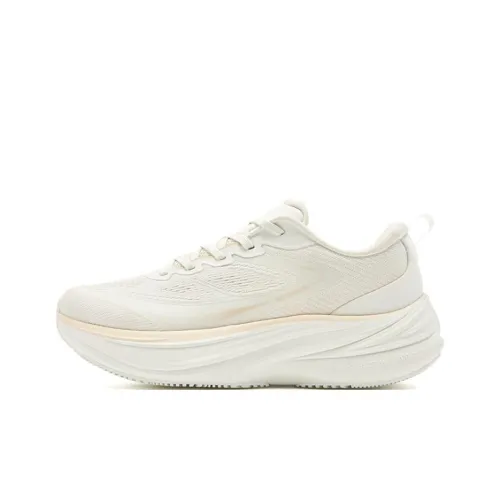 QIAODAN Амортизация Дышащий Легкий Низкий Топ Кроссовки для тренировок Женские Березовый Белый