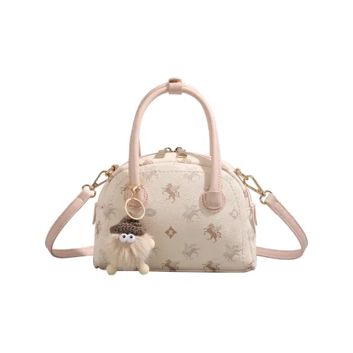 SMILE FOCUS ПУ (полиуретан) Сумка Стандартная Женская Абрикосовый Розовый