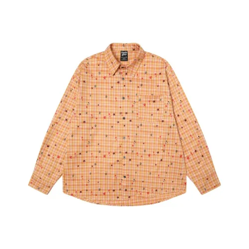 HIPHOPPUNKS Желтые Мужские Рубашки