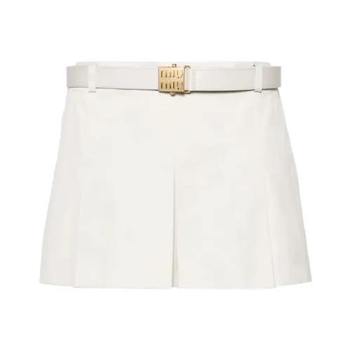 MIU MIU Повседневные короткие юбки для женщин
