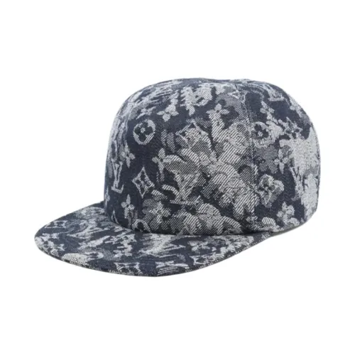 LOUIS VUITTON Парча Кепки Женские Blue