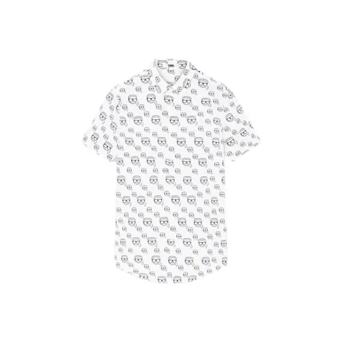 KARL LAGERFELD / Karl Lagerfeld Jeans Белый Мужской Рубашки